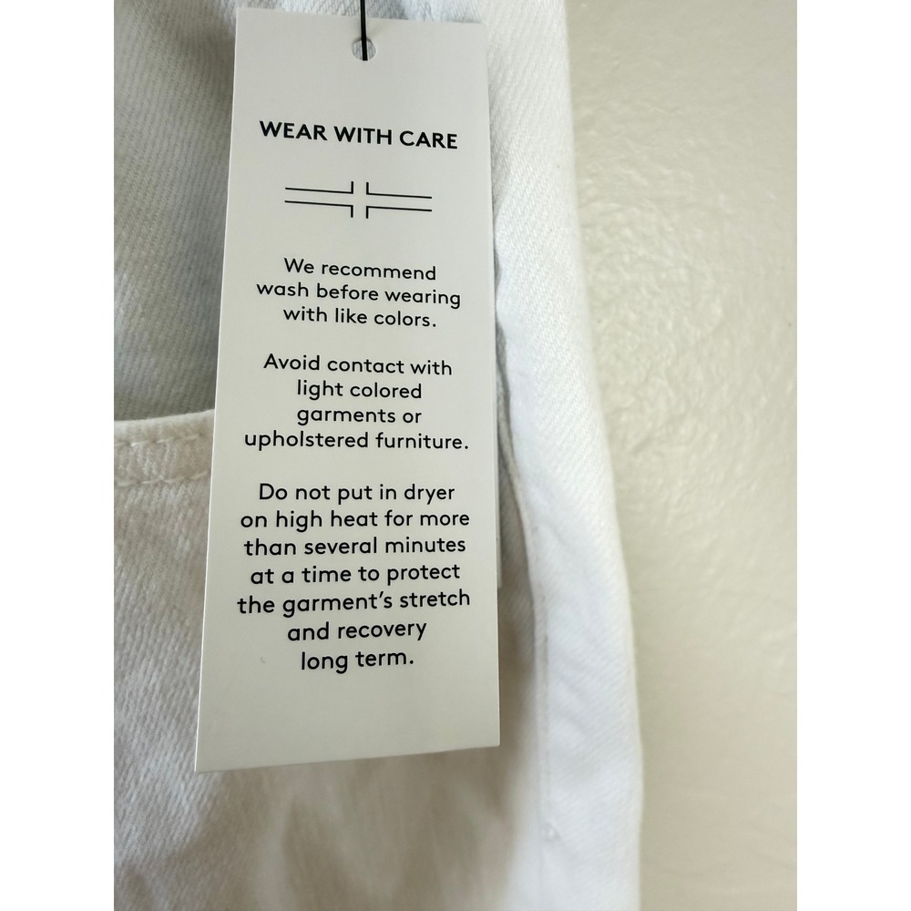 NWT Liverpool Los Angeles‎ Eco The Keeper Boyfriend Jeans Plus White Stretch 14W - Picture 13 of 15